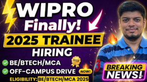 Wipro Trainee Hiring
