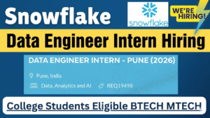 Snowflake Hiring Intern