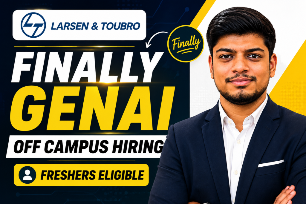 L&T GenAI Trainee Hiring